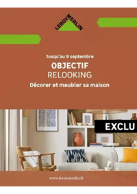 Prospectus Leroy Merlin St-Jean-de-Védas : OBJECTIF RELOOKING