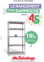 Promos et remises  : LE RANGEMENT nous RAPPROCHE depuis 45 ans