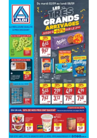 Prospectus Aldi Avallon : LES TRES GRANDS ARRIVAGES