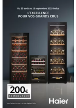 Prospectus Boulanger : OFFRE Haier : jusqu'à 200€ remboursés !