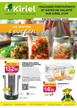 Prospectus Kiriel : PROMOTIONS RENTRÉE 2025