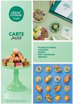 Prospectus  : Carte 2025