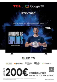 Prospectus BeDigital Vernon : TCL OLED TV