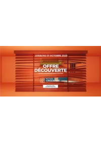 Prospectus Crozatier VALENCE : Offre découverte
