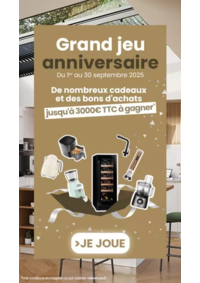 Prospectus Cuisines références MARMANDE : Frand jeu anniversaire