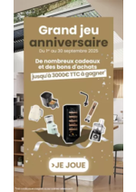 Prospectus Cuisines références : Frand jeu anniversaire