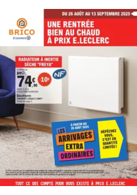 Prospectus Brico E.Leclerc Biscarrosse : Trafic Brico 9