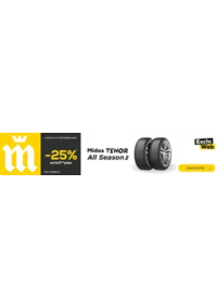 Prospectus Midas Les Pennes Mirabeau : OFFRE -25% SUR LE 2ème PNEU