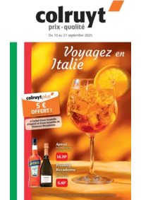 Prospectus Colruyt Le Thillot : Voyagez en Italie