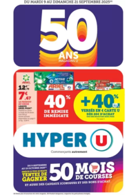 Prospectus Hyper U ABBEVILLE : Foire Petits Prix
