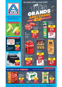 Prospectus Aldi Barberey-St-Sulpice : Les très grandes arrivages
