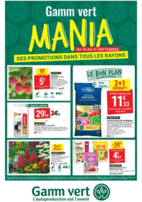 Prospectus Gamm vert CONTRES : DES PROMOTIONS DANS TOUS LES RAYONS