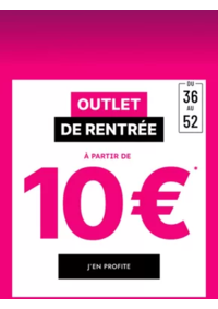 Prospectus Christine Laure Lannion : OUTLET de rentrée à partir de 10€