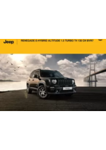 Promos et remises  : RENEGADE E-HYBRID ALTITUDE 1.5 TURBO T4 130 CH BVR7