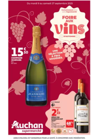 Prospectus Auchan Supermarché Orchies : Foire aux Vins dans votre supermarché