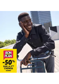 Prospectus Distri-center GAILLAC Avenue Rhin et Danube : -50% sur le 2ème chemise