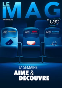 Prospectus UGC Ciné Cité Lille : Septembre 2025