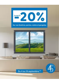 Prospectus Tryba : Jusqu’à -20% sur vos fenêtres, portes, volets et pergolas !