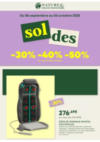 Prospectus Nature & Découvertes NANCY : Soldes