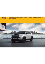 Prospectus Jeep : COMPASS E-HYBRID NORTH STAR 1.5 TURBO T4 96KW (130CH) BVR7 HYBRID