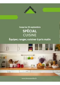 Prospectus Leroy Merlin Saint-Egrève : SPÉCIAL CUISINE