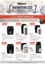 Prospectus LDLC : Jusqu'à 100€ remboursés avec Fellowes
