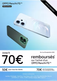 Prospectus LDLC Paris : Jusqu'à 70€ remboursés avec OPPO