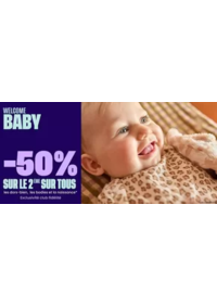 Prospectus Tape à l'oeil CHALON SUR SAONE : MOIS DU BEBE -50% sur le 2ème