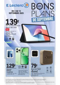 Prospectus E.Leclerc CHAPONNAY : BONS PLANS SEPTEMBRE