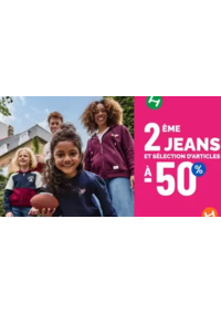Prospectus La Halle Annemasse : En ce moment : le 2ᵉ article à -50% sur une sélection ! C’est LE bon plan de la rentrée