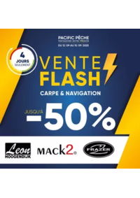 Prospectus Pacific Pêche POITIERS - ST BENOIT : Vente Flash