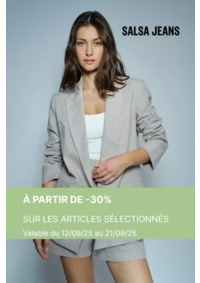 Prospectus Salsa PARIS : À PARTIR DE -30%