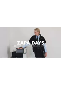 Prospectus Zapa femme Paris Vaugirard Ternes : Zapa days