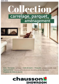Prospectus Chausson Matériaux GENOUILLAC : Collection carrelage, parquet, aménagement