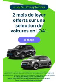 Prospectus Aramis Metz : 2 mois de loyer offerts sur une sélection de voitures en LOA