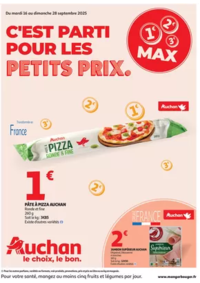 Prospectus Auchan FACHES THUMESNIL : C'est parti pour les petits prix