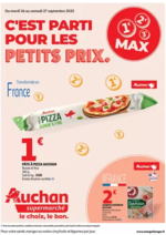 Prospectus Auchan Supermarché : C'est parti pour les petits prix dans votre super