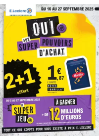 Prospectus E.Leclerc PANTIN : EVENEMENT 9