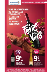 Prospectus E.Leclerc ROUEN : FOIRE AUX VINS - MIXTE