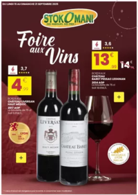 Prospectus Stokomani Fontaine-lès-Dijon : Foire aux vins