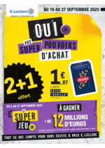 Prospectus E.Leclerc drive : Super Pouvoirs d'Achat