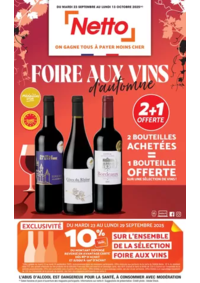 Prospectus Netto Foucherans : FOIRE AUX VINS