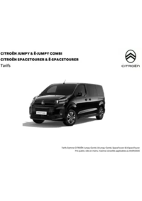 Prospectus Citroen PRIVAS : Citroën Spacetourer Caractéristiques