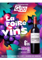 Promos et remises  : Op Fav Tract G20