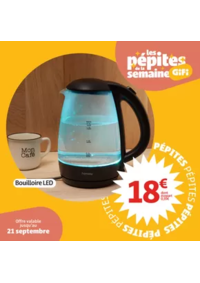 Prospectus Gifi VILLEMOMBLE : Et profitez également d'une sélection de produits à PRIX FOUS, du 17 au 21 uniquement !