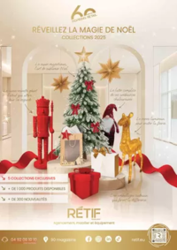 Prospectus Retif Paris : Réveillez la magie de Noël