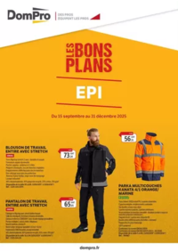 Prospectus Dompro BAGNOLS SUR CEZE : Bons plans EPI n2 2025
