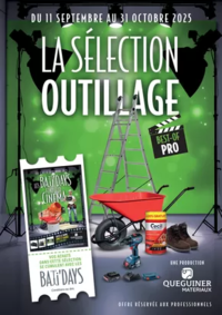 Prospectus Quéguiner matériaux Brest : La Sélection outillage