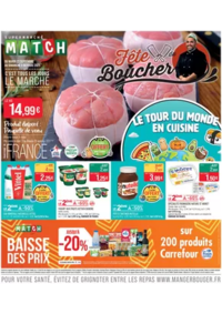 Prospectus Supermarchés Match Bitche : Fête du Boucher