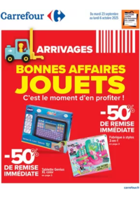 Prospectus Carrefour Drive FEURS : BONNES AFFAIRES JOUETS